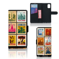 Samsung Galaxy M51 Flip Cover Postzegels - thumbnail