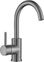 Ben Mandana wastafelkraan draaibaar gunmetal - thumbnail