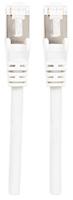 Intellinet 741361 RJ45 Netwerkkabel, patchkabel CAT 6a (losse kabel CAT 7) S/FTP 1.00 m Wit Halogeenvrij 1 stuk(s) - thumbnail