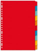 Tabbladen 23-gaats 10-delig assorti karton Kangaro - thumbnail