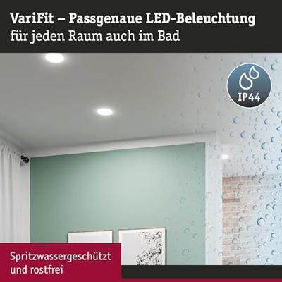 Paulmann 93068 EB Panel Veluna VariFit LED-inbouwlamp LED 22 W Satijn Paulmann 93068 EB Panel Veluna VariFit LED-inbouwlamp LED 22 W Satijn
