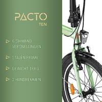 Pacto Ten 20 inch Vouwfiets 6v - thumbnail