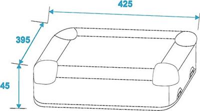 Roadinger CD-Case ALU Flightcase (l x b x h) 190 x 430 x 430 mm - thumbnail