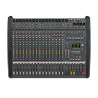 DYNACORD POWERMATE 1600-3 mengpaneel 16 kanalen 20 - 30000 Hz Zwart, Grijs - thumbnail