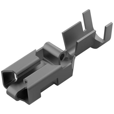 TE Connectivity 341001-6 Platte stekker (female) Insteekbreedte: 6.35 mm Insteekdikte: 0.81 mm 1 stuk(s)