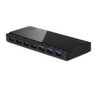 TP-Link UH700 interface hub USB 3.2 Gen 1 (3.1 Gen 1) Micro-B 5000 Mbit/s Zwart - thumbnail