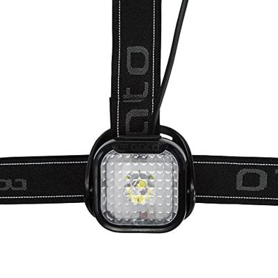 Outwet Gato ultra chest light usb adjustable black one size