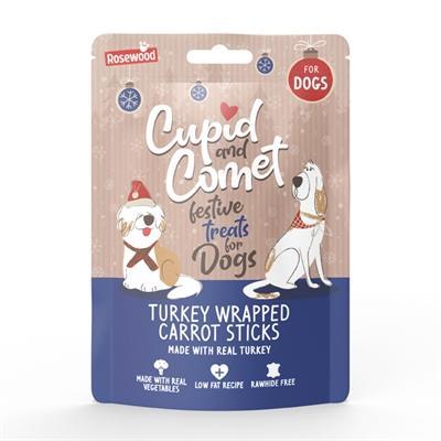 CUPID & COMET TURKEY WRAPPED CARROT TWISTS KALKOEN / WORTEL CUPID & COMET TURKEY WRAPPED CARROT TWISTS KALKOEN / WORTEL