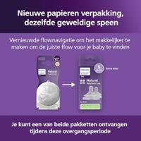 Avent Natural Response 3.0 Zuigspeen 6m+ T5 - thumbnail