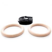 Muscle Power Houten Ringen Set MP1053 - thumbnail