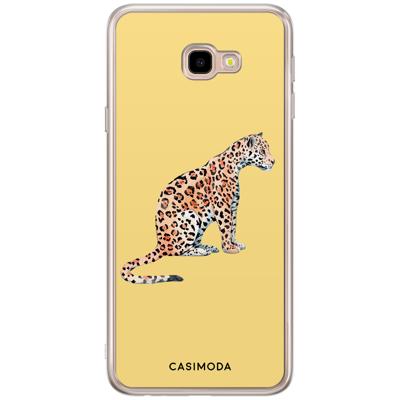 Samsung Galaxy J4 Plus siliconen hoesje - Leo wild