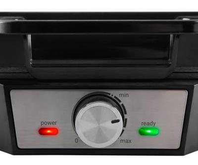 Wafelijzer tomado voor 2 wafels zwart