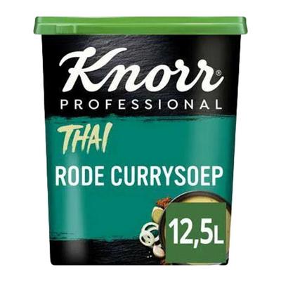 Knorr Professional - Thai Rode Curry Soep (voor 12,5ltr) - 1,19kg