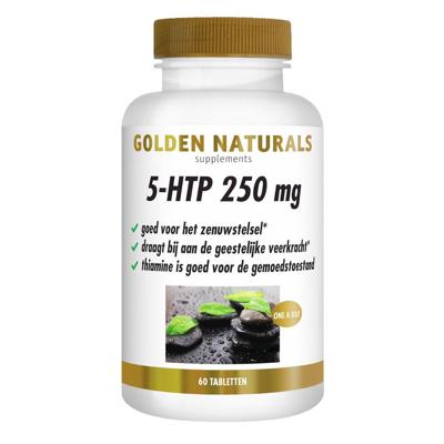 Golden Naturals 5-HTP 250mg 60 Vegetarische capsules