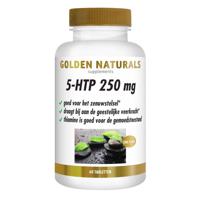 Golden Naturals 5-HTP 250mg 60 Vegetarische capsules - thumbnail