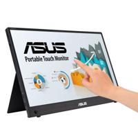 ASUS ZenScreen Touch MB16AMTR portable monitor — 16 inch (15.6 inch viewable), FHD (1920 x 1080), IPS, 10-point touch, Built-in Battery, Hybrid Signal Solution, Mini-HDMI - thumbnail