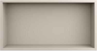 Looox Storage Collection Inbouwnis 30x30x7cm Sand Beige Matt