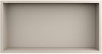 Looox Storage Collection Inbouwnis 30x30x7cm Sand Beige Matt - thumbnail