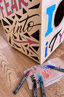 Acrylmarker stabilo free acrylic t300 oranje - thumbnail