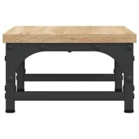 VidaXL Monitorstandaard 37x23x14 cm bewerkt hout sonoma eikenkleurig - thumbnail