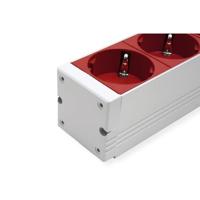 Bachmann 333.936 Stekkerdoos 19 inch Grijs, Rood Apparaatstekker C13/C14 1 stuk(s) - thumbnail