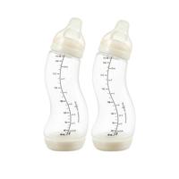 Difrax S-fles Natural Creme/creme 250ml 2pack - thumbnail