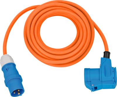 Brennenstuhl CEE verlengsnoer IP44 voor Camping/Maritime 10m oranje H07RN-F 3G2,5 CEE-stekker, haakse koppeling 2 - 1167650510 Brennenstuhl CEE verlengsnoer IP44 voor Camping/Maritime 10m oranje H07RN-F 3G2,5 CEE-stekker, haakse koppeling 2 - 1167650510