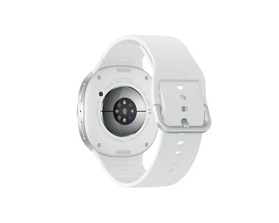 Samsung Galaxy Watch 8 3,81 cm (1.5") AMOLED 44 mm Digitaal 480 x 480 Pixels Touchscreen Zilver Wifi GPS