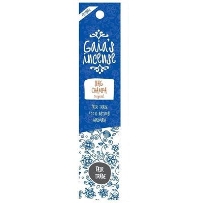Gaia's Incense Fare Trade Wierook Nag Champa Gaia's Incense Fare Trade Wierook Nag Champa