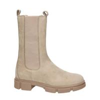 Nelson hoge nubuck chelsea boots taupe - thumbnail