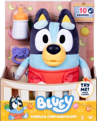 Bluey Pluche Interactieve Knuffel En Verzorg Baby Bluey Pluche Interactieve Knuffel En Verzorg Baby