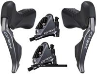 Shimano grx di2 st-rx815+br-rx810 2x11-speed disc brake set - thumbnail