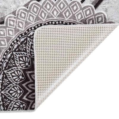VidaXL Vloerkleed wasbaar anti-slip 150x230 cm meerkleurig