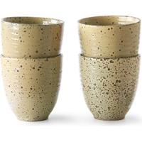 HKliving Gradient Ceramics Mok Set van 4 - thumbnail
