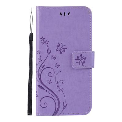 Shop4 - Huawei Y6 2019 Hoesje - Wallet Case Vlinder Patroon Licht Paars Shop4 - Huawei Y6 2019 Hoesje - Wallet Case Vlinder Patroon Licht Paars