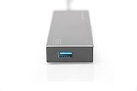 Digitus DA-70241-1 DA-70241-1 USB-hub 7 poorten USB-A USB 3.0 5 GBit/s Met aluminium behuizing Zwart - thumbnail