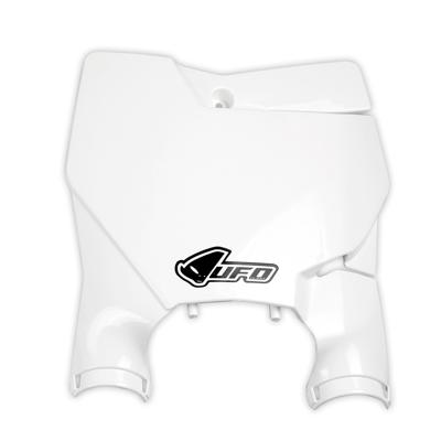 UFO PLAST startnummerbord start number plate ufo ktm white