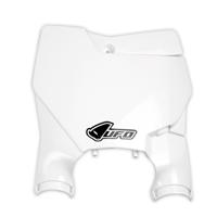 UFO PLAST startnummerbord start number plate ufo ktm white - thumbnail