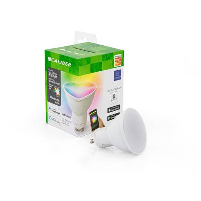 GU10 Dimbare Smart Lamp met RGB LEDs - Slimme LED Lamp - 300 Lumen - 5 Watt - Bediening via App (HBT-GU10)