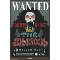 Poster One Piece - Wanted Brook 61x91,5cm - thumbnail