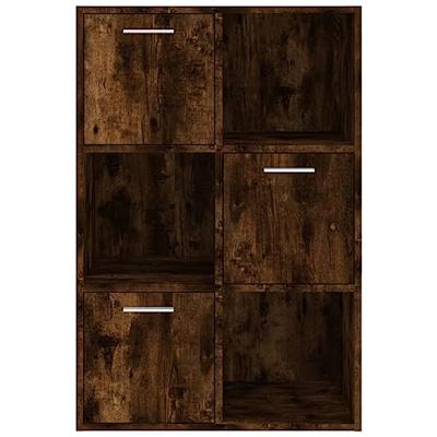 Opbergkast 60x29,5x90 cm gerookt eikenkleurig