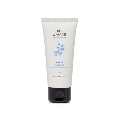 Umami Exclusive Cosmetics Fresh Leaves Rich Hand Cream Japanese Mint & Ginger 50ml