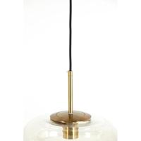 Light & Living Hanglamp 'Misty' 30cm, kleur Amber/Goud - thumbnail
