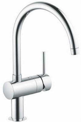 Grohe Minta keukenmengkraan met draaibare C-uitloop chroom