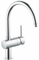 Grohe Minta keukenmengkraan met draaibare C-uitloop chroom - thumbnail