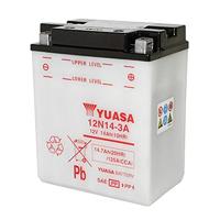 YUASA batterij "12n14-3a". battery 12n14-3a standard without sp - thumbnail