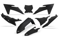 UFO PLAST kappenset trim kit ufo ktm black - thumbnail