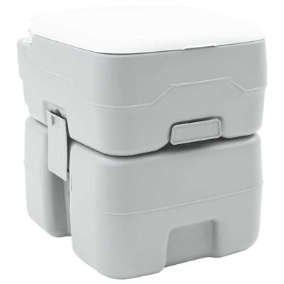 Camping Toilet Grijs 41.5 x 36.5 x 42 cm