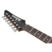 Ibanez AZ427P2QM Premium Twilight Blue Burst 7-snarige elektrische gitaar met gigbag - thumbnail