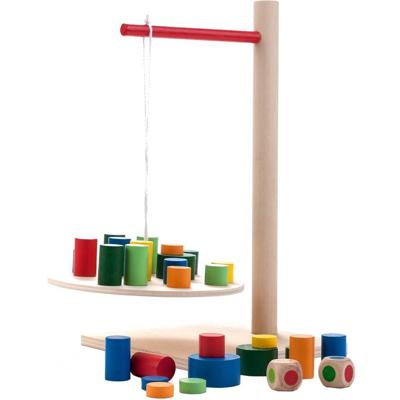 Houten Balans Weegschaal Spel